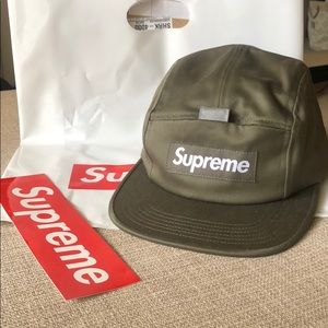 Supreme Reflective Tab Pocket Cap SS18 Hat